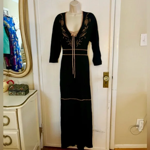 NWT | Eva Mendez NY&C Boho Maxi Dress!! - Picture 1 of 11